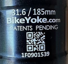 Bikeyoke REVIVE 2.0 185 / 31,6 (neu!)
