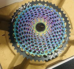 SRAM XX1 Eagle 12-Fach Kassette Oilslick 10-52
