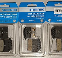 Shimano Original verpackte ZEE SAINT XT Bremsbeläge