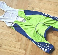 Nalini Liquigas Cannondale Bib-Shorts, Radhose, Träger-Hose, Size 5