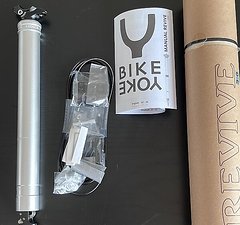 Bikeyoke Revive 3.0 31,6mm 185mm silver
