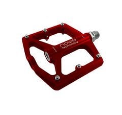 Now Flatpedal M46, red, 342g/pr, CroMo Axle, 6 Pins Neu