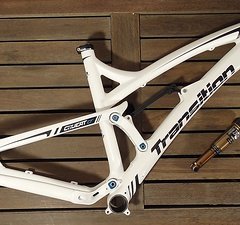 Transition Bikes Covert Carbon Rahmen weiß Größe L