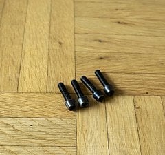 R2 Schrauben Titan Schwarz M5x20mm zB Formula Cura Schellen