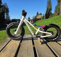 Handmade Laufradsattel "Kids Ride Shotgun" für die ganz Kleinen 27,2mm