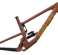 Santa Cruz Bicycles Bronson 3 CC Rahmen Gr. S Braun