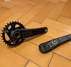 SRAM X01 Kurbel carbon boost 175mm mit GXP Innenlager