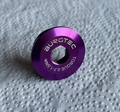 Burgtec Shimano Crank Bolt - Purple Rain