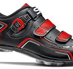 Sidi Buvel Carbon MTB-Schuhe Black/Red/White 50 Neu