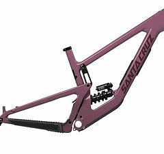 Santa Cruz Bicycles Megatower V2 Carbon CC  Rahmenkit 2024 gloss purple - Größe L