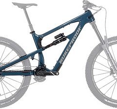Nukeproof Mega 275 Carbon Rahmen - ohne Dämpfer - bottle blue - Größe XL
