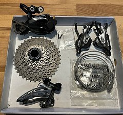 Shimano XTR 980 1/2/3 x 10-fach