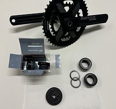 Rotor ALDHU 3D+ Kurbelganitur Road/ Rennrad