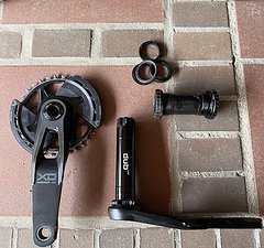 SRAM X0 Eagle Transmission Kurbel 170mm T-Type 32Z DUB Lager