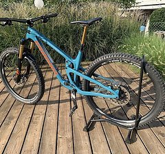 Propain Hugene 29 Zoll Größe M Petrol