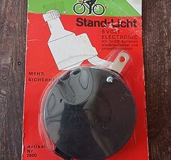 Asista NOS RETRO VINTAGE Asista Standlicht Batteriefach NEU