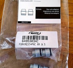 Mavic Rear Axle Adapters QR 9,5mm / 1 Paar, incl. Versand