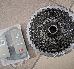 SRAM X01 Eagle XG-1295 10-50T Kassette+Kette
