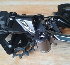 Shimano Gruppe XTR!! RD 9100 SGS Schaltwerk + Schalthebel + Kassette + Kette