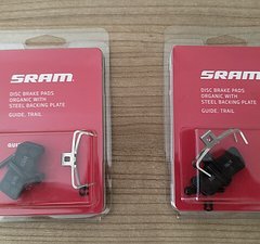 SRAM Bremsbeläge für die SRAM Trail Bremsen