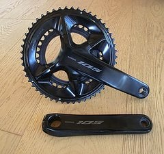 Shimano 105 Kurbel FC-R7100 2x12 50-34 170mm