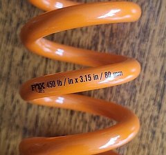 Fox Racing Shox Feder SLS 450x3.15x80mm