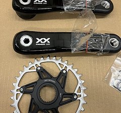SRAM xx kurbel e bike mit bosch kettenblatt T-type