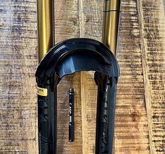 Fox Racing Shox 38 mit ANYRACE Tuning 170 mm Grip2 Goldenride