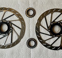 SRAM 2 x HS2 Bremsscheiben 180 mm Centerlock