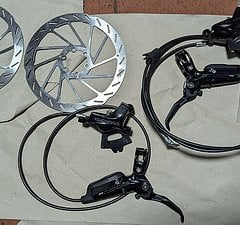 SRAM Code RSC Set + 2x SRAM 180er HS2 Bremsscheiben