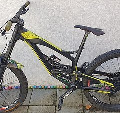 YT Industries YT TUES AL 2017 L Black Pearl/Fallout Yellow