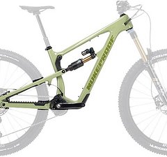 Nukeproof Mega 275 Carbon Rahmen - ohne Dämpfer - artichoke green - Größe XXL