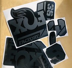 Stickerworkshop Fox 36 Factory 2021/2022 Gabel Decal Set - STEALTH
