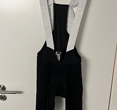 Le Col Hors Categorie Trägershorts II Herren in XL- Schwarz/Weiß