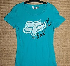Fox Racing Damenshirt Shirt Türkis Gr. S 36