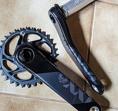 SRAM XX1 AXS DUB Kurbel - 175mm - 3mm Offset Boost