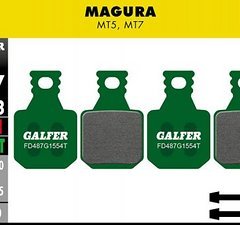Galfer Pro Bremsbeläge für Magura MT5 & MT7