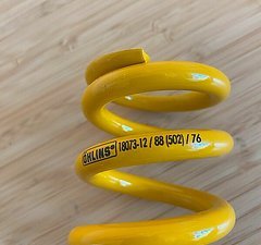 Öhlins Feder TTX 22 M,  502 LBS