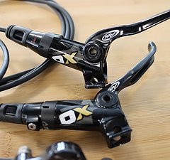 Avid X0 Bremse VR + HR inkl. Scheibe 200/180mm, frische Flüssigkeit