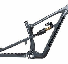 Nukeproof Mega 275 Carbon Rahmen - ohne Dämpfer - gunmetal grey - Größe XXL