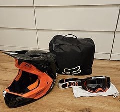 Fox Racing Rampage Pro Carbon RPC Gr. XL inkl. Fox Vue Goggle