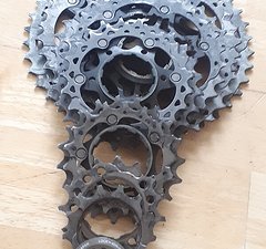 Shimano XTR Kassette - 11-40  11-fach  stark gebraucht