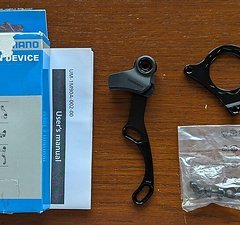 Shimano Kettenführung und iscg-Adapter