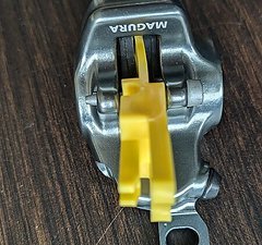 Magura Bremszange Postmount für MT8 SL | Mystic grey