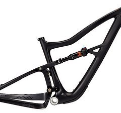 Ibis Cycles Ripley 4 Carbon Rahmen Größe L - schwarz