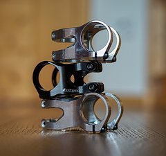 Intend Grace Vorbau 35mm 31,8 mm silber Alu raw