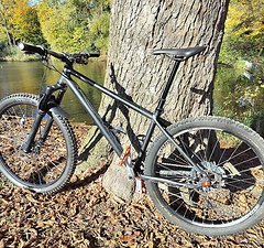 Bike Components Bc Podsol, Hardtail Mountainbike MTB, Trailbike, Aluminium, matt schwarz