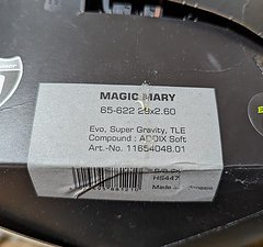 Schwalbe 29" Magic Mary 2.60 Addix Soft Super Gravity TLE