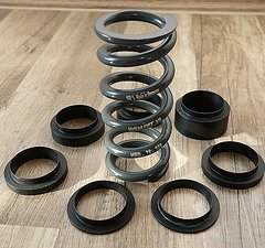 H&R Bike Spring Feder Coil 375 LBS, 75mm Hub, nur 295 GRAMM!!!