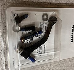 SRAM Postmount +20 Adapter , Oilslick , *NEU*